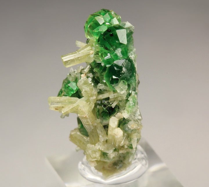 gem GARNET var. GROSSULAR var. CHROMIAN, DIOPSIDE, CHROMITE