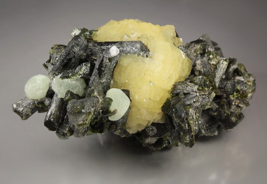 STILBITE-STELLERITE series, PREHNITE, EPIDOTE