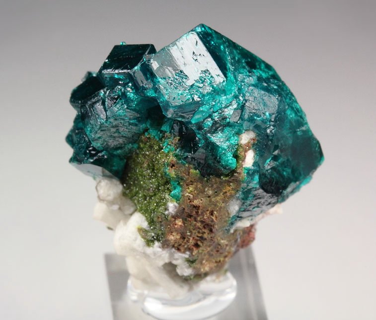 gemmy DIOPTASE, DUFTITE