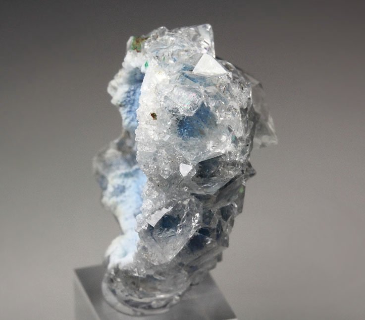 SHATTUCKITE, QUARTZ