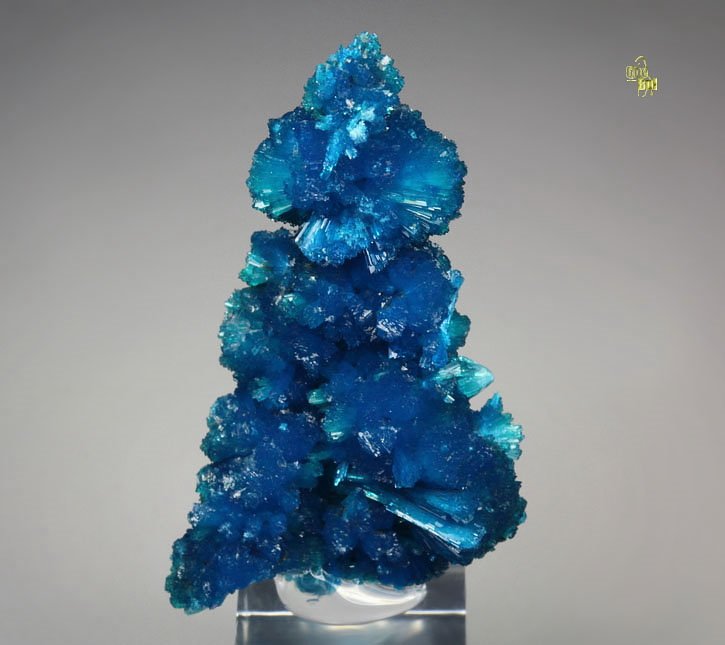 CAVANSITE stalactite, STILBITE 