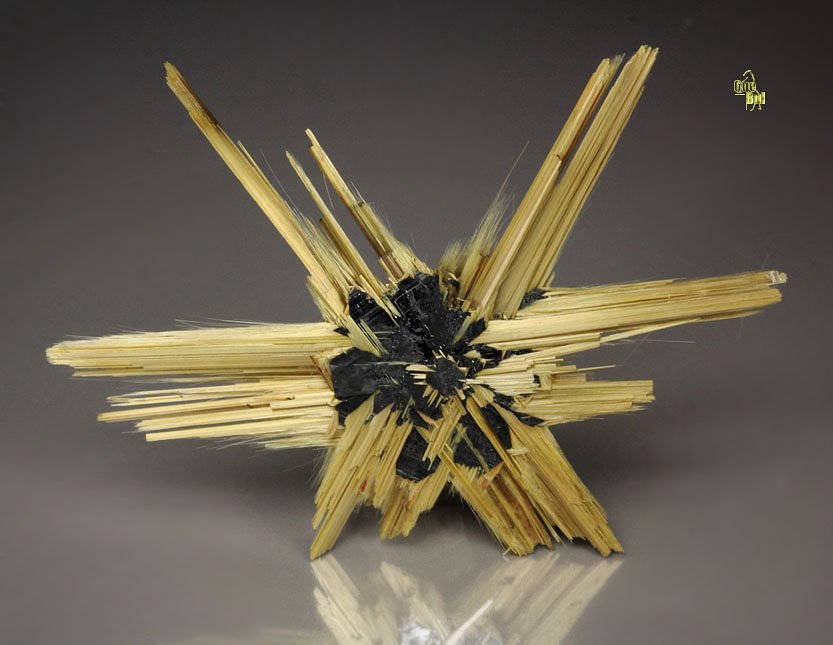 RUTILE, HEMATITE