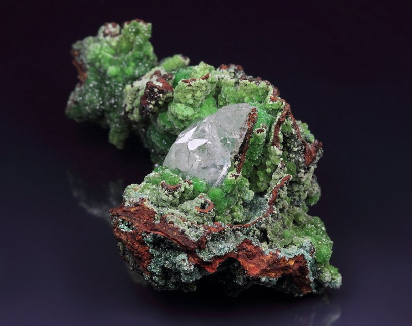 CONICHALCITE, CALCITE