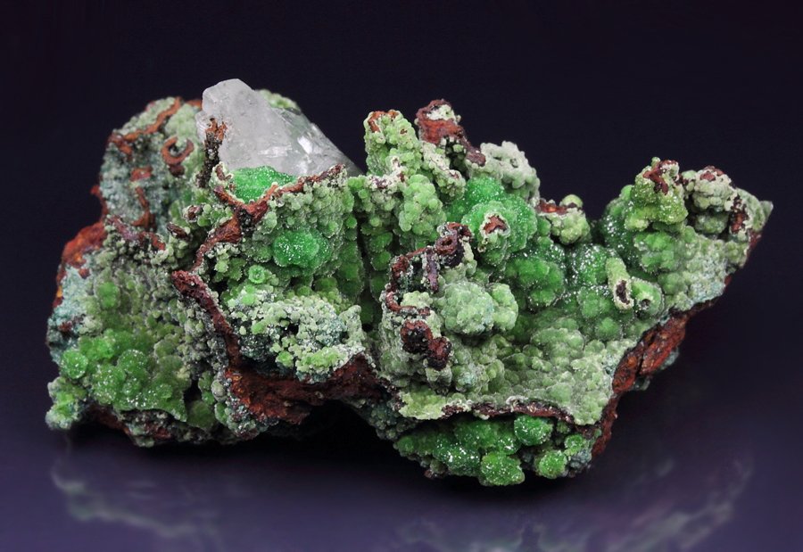 CONICHALCITE, CALCITE