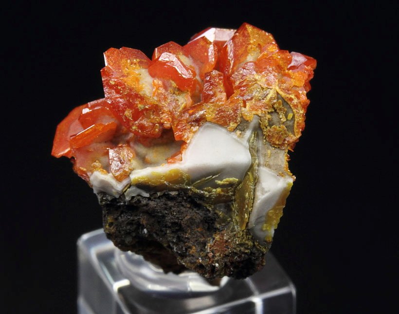 WULFENITE, CERUSSITE