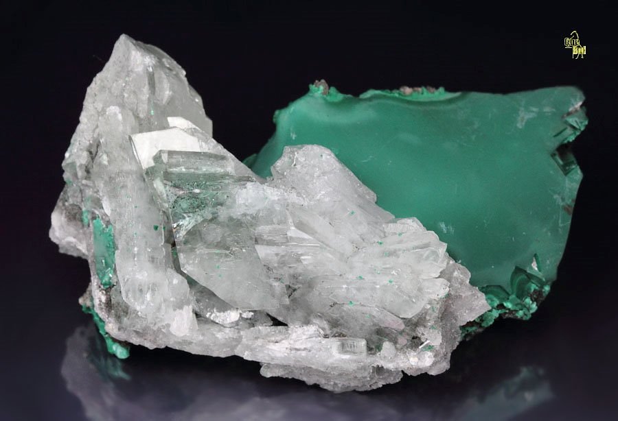 BARYTE, MALACHITE 