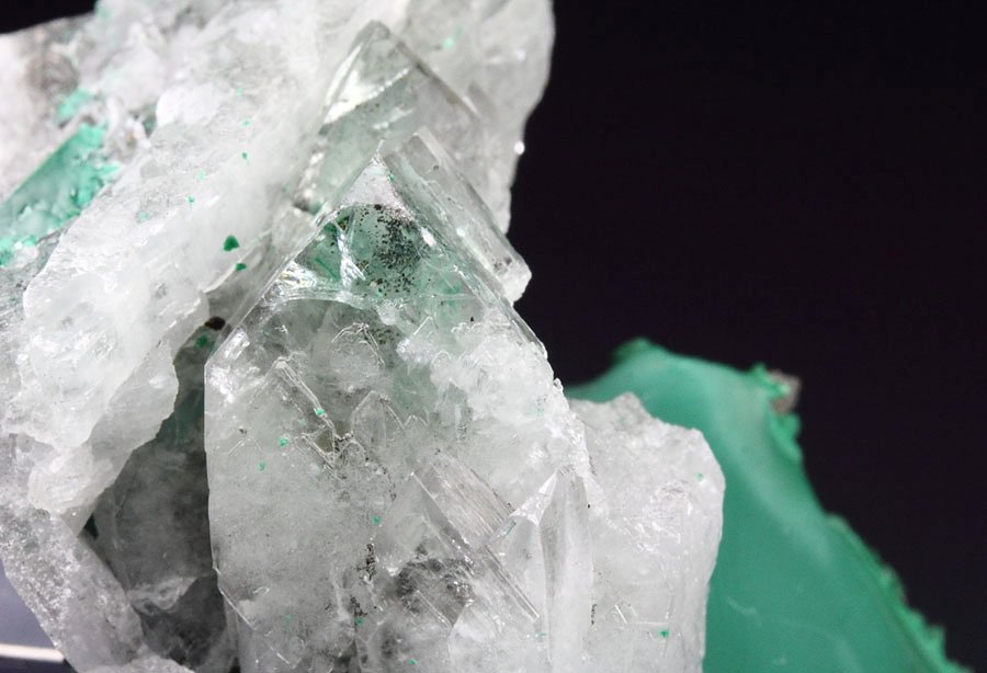 BARYTE, MALACHITE 