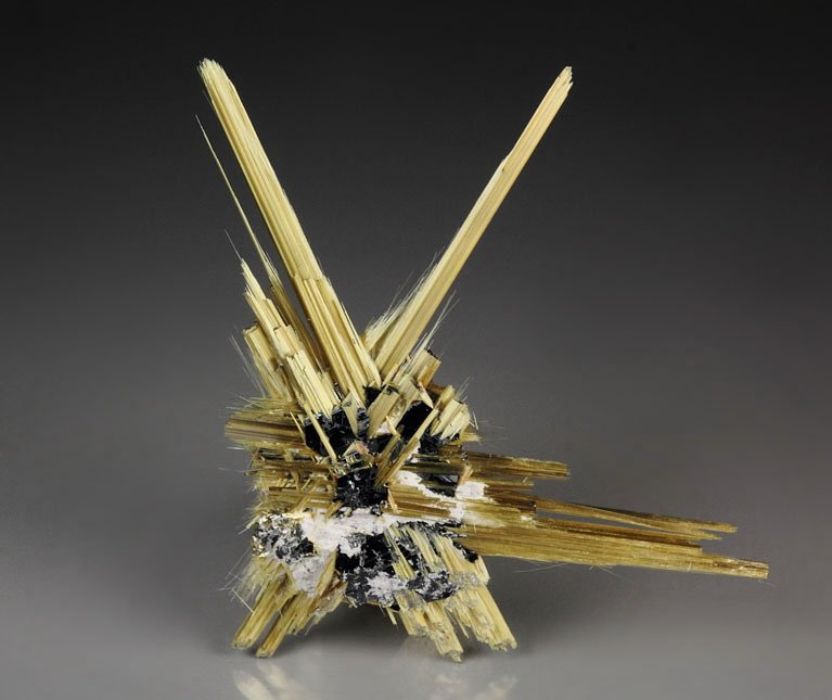 RUTILE, HEMATITE