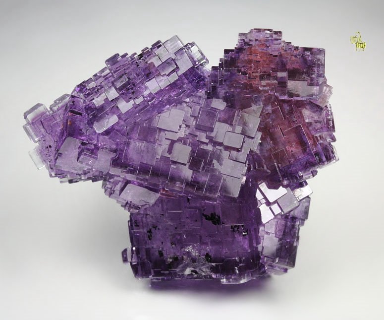 FLUORITE with PHANTOMS floater