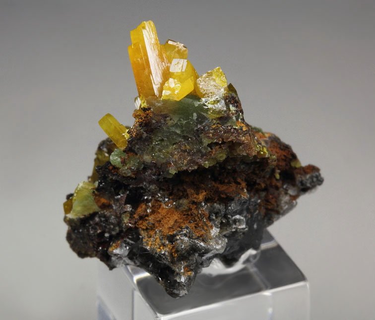 WULFENITE, MIMETITE