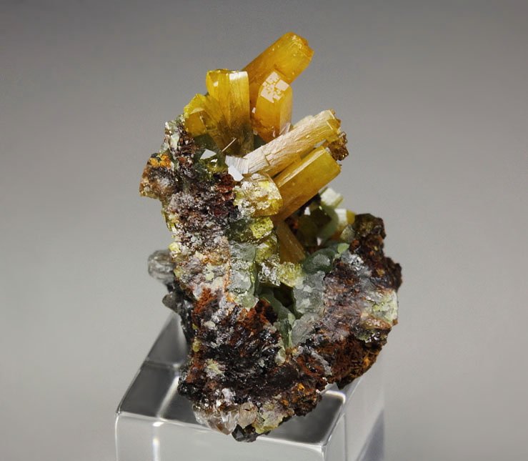 WULFENITE, MIMETITE