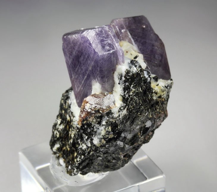 CORUNDUM var. RUBY, MUSCOVITE