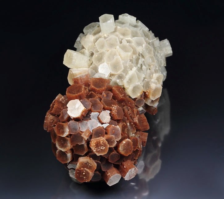 bi-color ARAGONITE floater