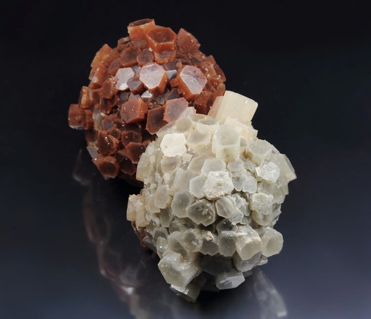 bi-color ARAGONITE floater