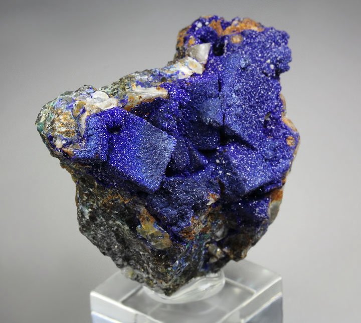 AZURITE, FLUORITE