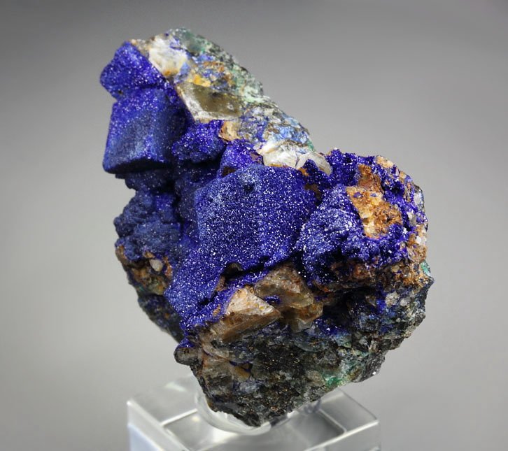 AZURITE, FLUORITE