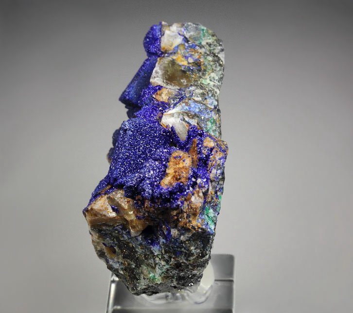 AZURITE, FLUORITE