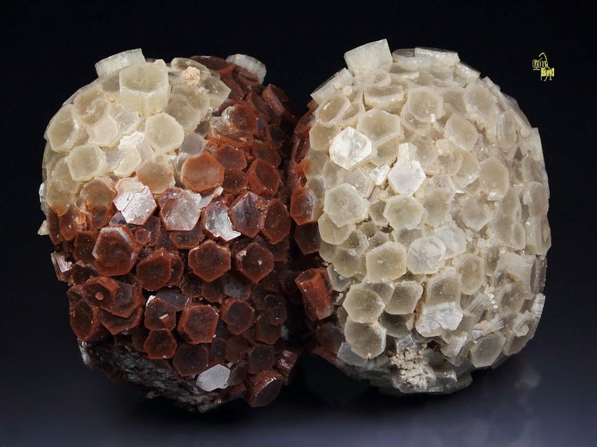 bi-color ARAGONITE floater