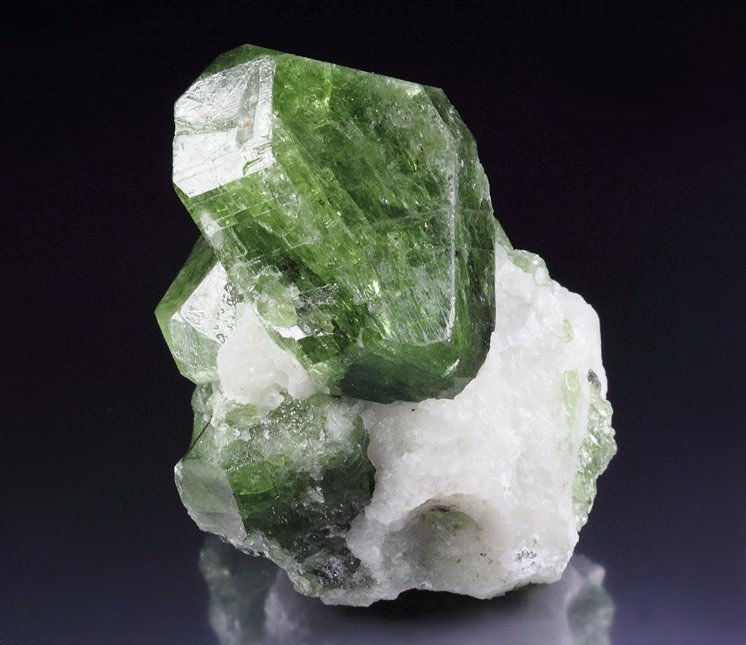 DIOPSIDE, CALCITE