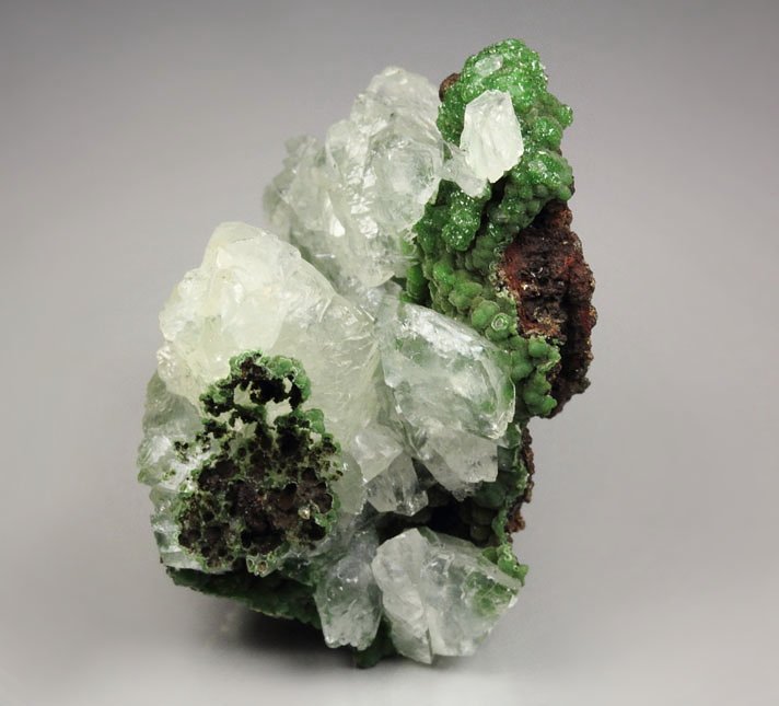 CONICHALCITE, CALCITE