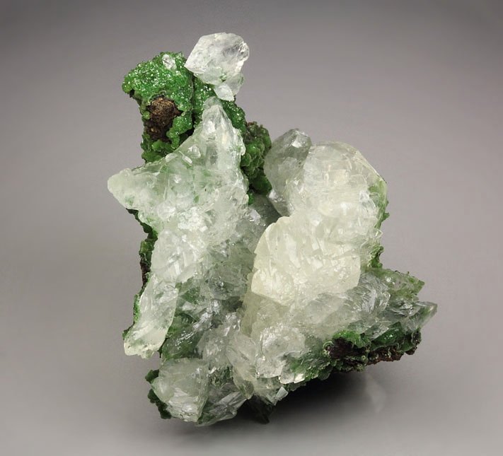 CONICHALCITE, CALCITE