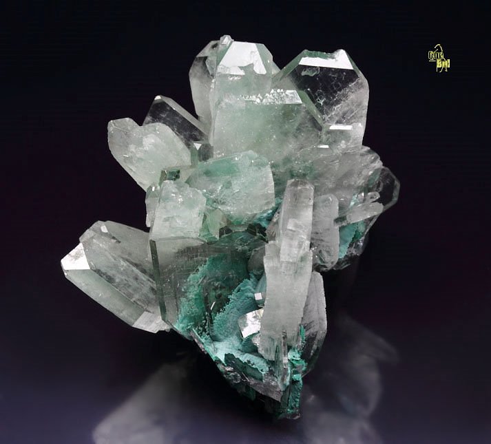 BARYTE, MALACHITE 