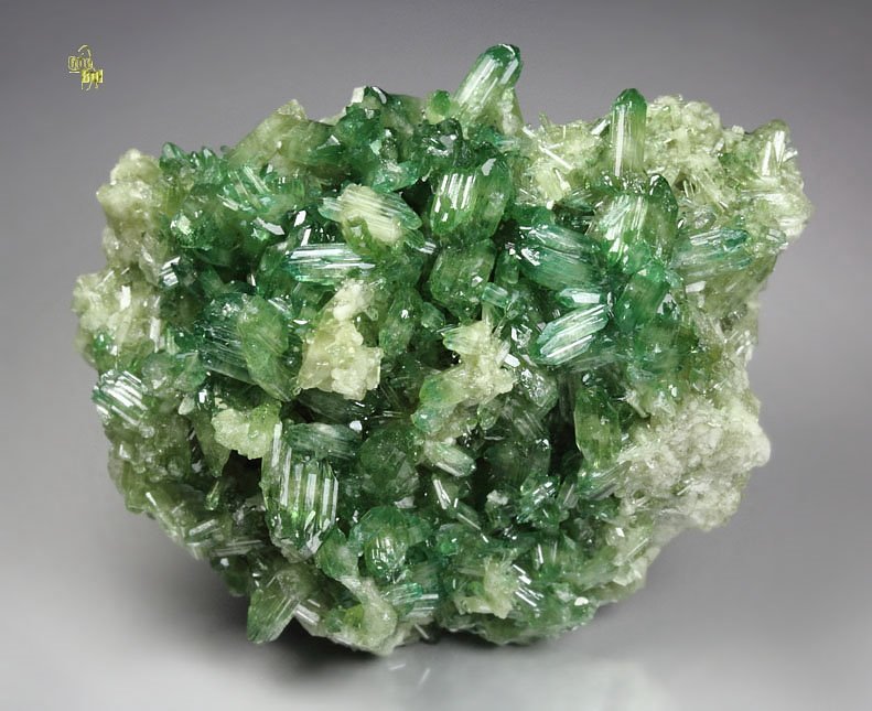 gem VESUVIANITE var. CHROMIAN