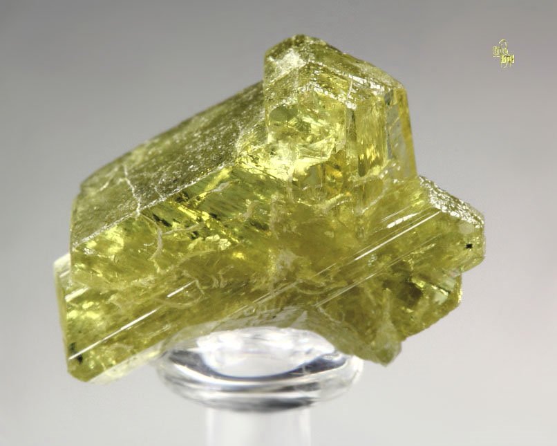 gem CHRYSOBERYL twinned