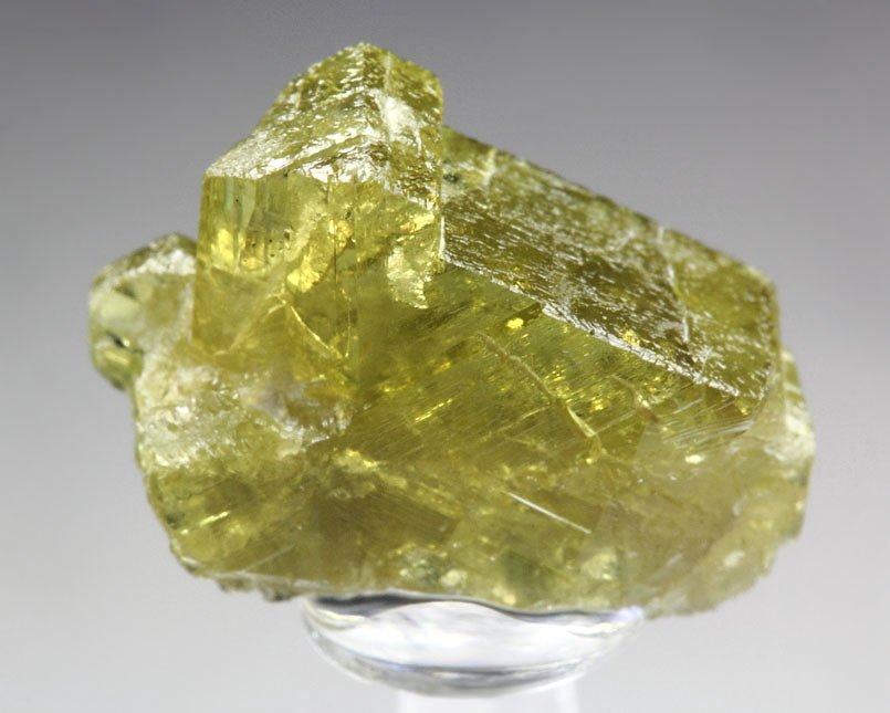 gem CHRYSOBERYL twinned