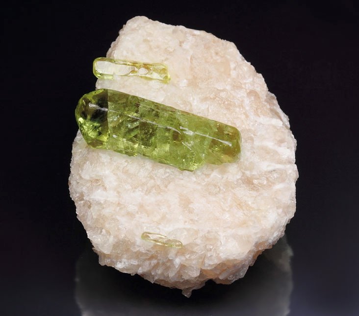 gem FLUORAPATITE bi-terminated