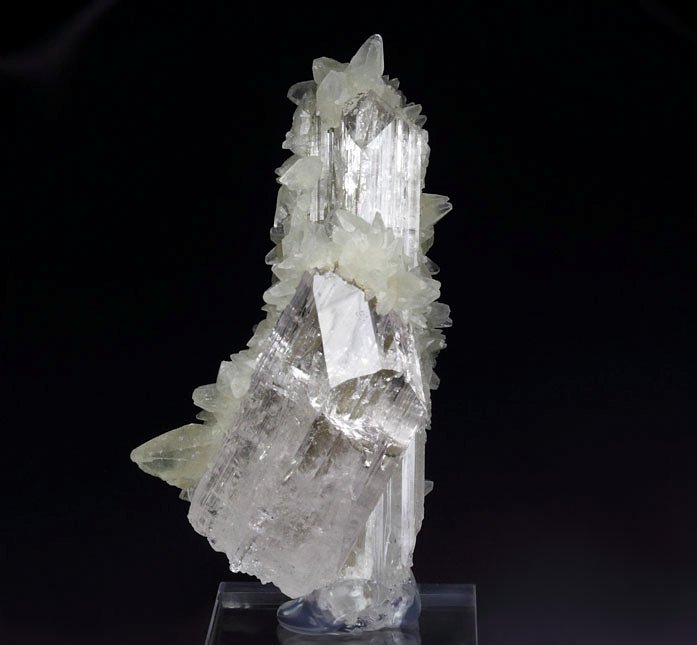 gem DANBURITE, CALCITE