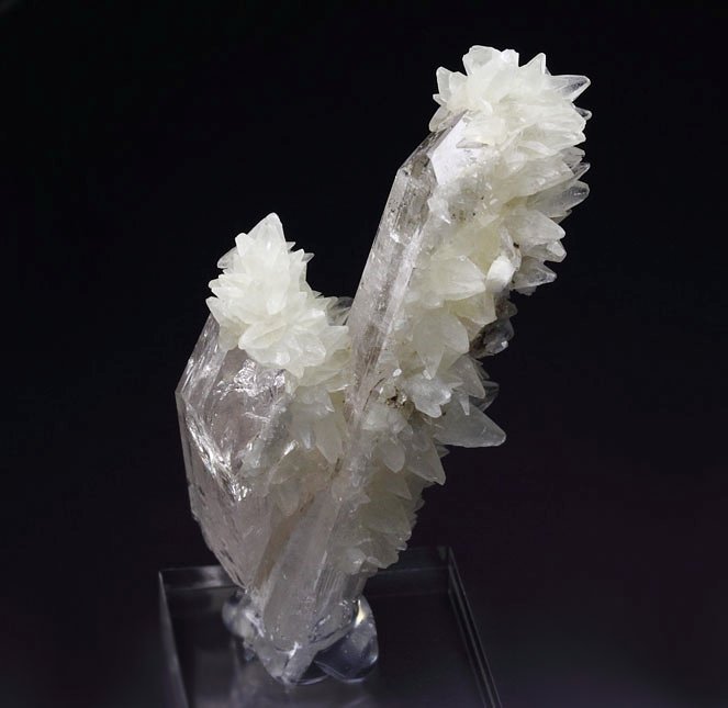 gem DANBURITE, CALCITE