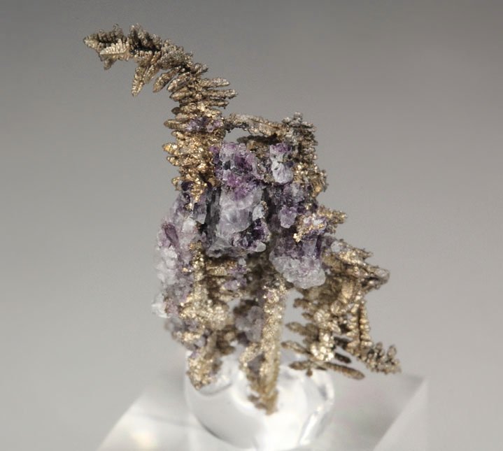 SILVER - SPINEL LAW TWIN, FLUORITE