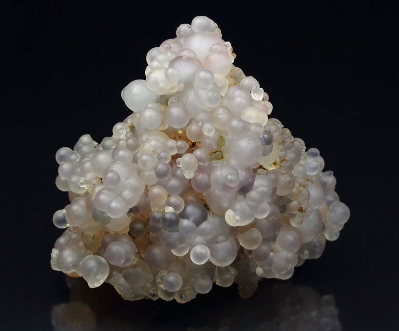 orange SCOLECITE, CHALCEDONY