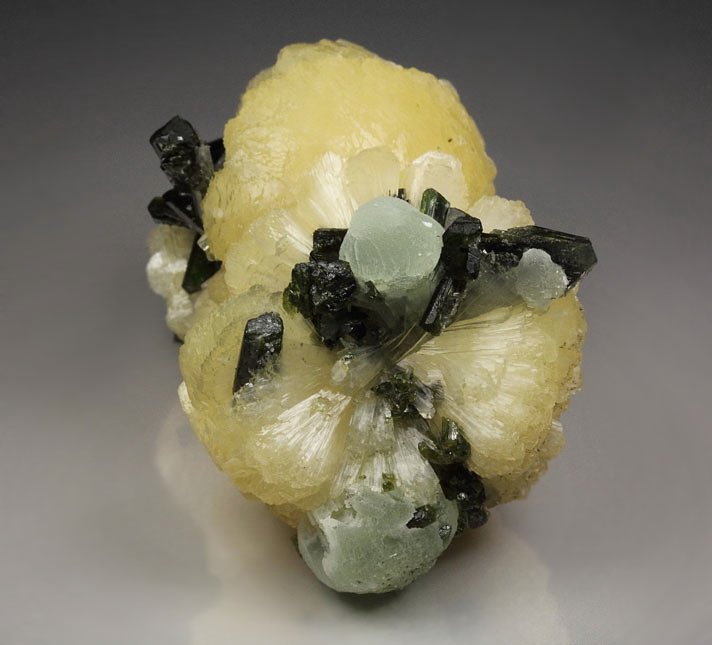 STILBITE-STELLERITE series, PREHNITE, EPIDOTE