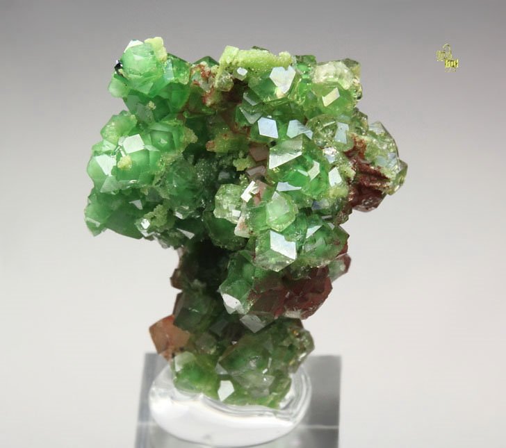 gem GARNET var. GROSSULAR var. CHROMIAN, CHROMITE, DIOPSIDE