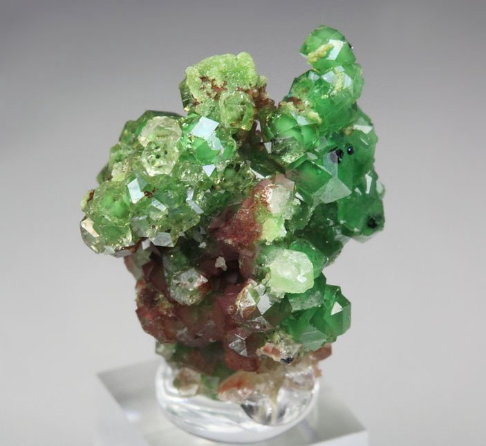 gem GARNET var. GROSSULAR var. CHROMIAN, CHROMITE, DIOPSIDE