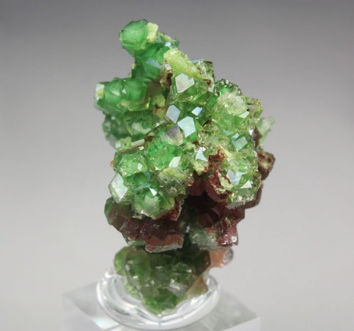 gem GARNET var. GROSSULAR var. CHROMIAN, CHROMITE, DIOPSIDE