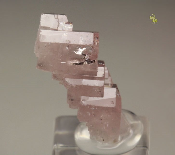 pink gem FLUORAPATITE