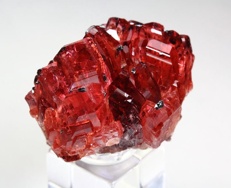 gem RHODOCHROSITE, MANGANITE