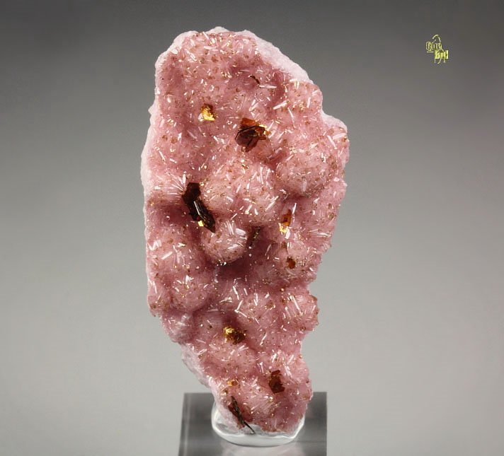 SHIGAITE, RHODOCHROSITE 