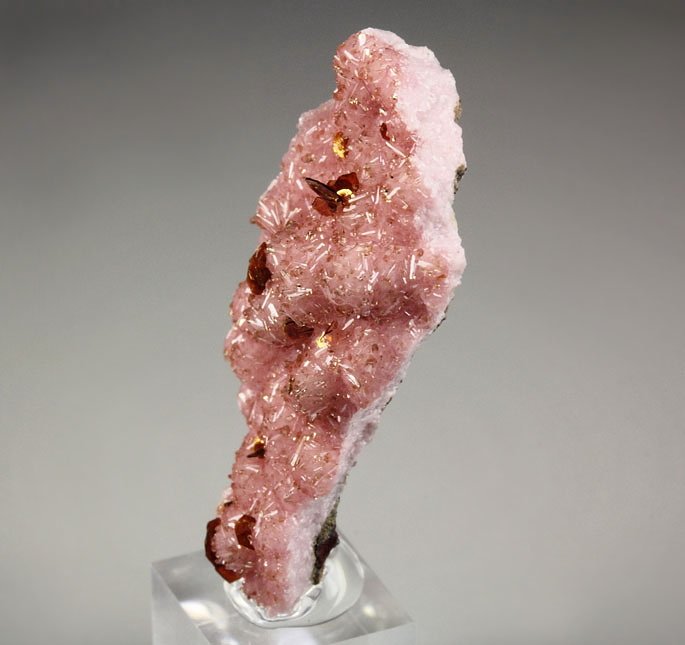 SHIGAITE, RHODOCHROSITE 