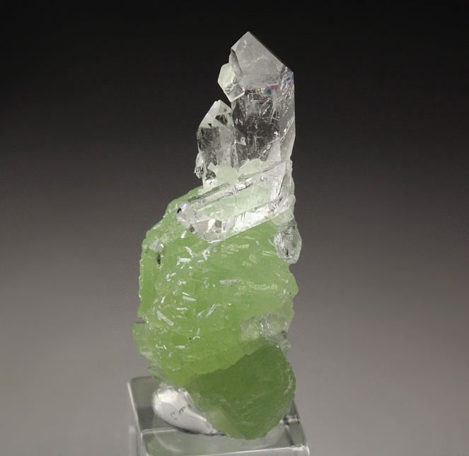 PREHNITE, QUARTZ