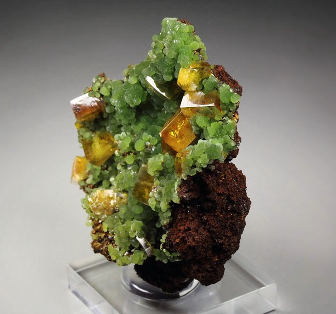 gemmy WULFENITE, MIMETITE