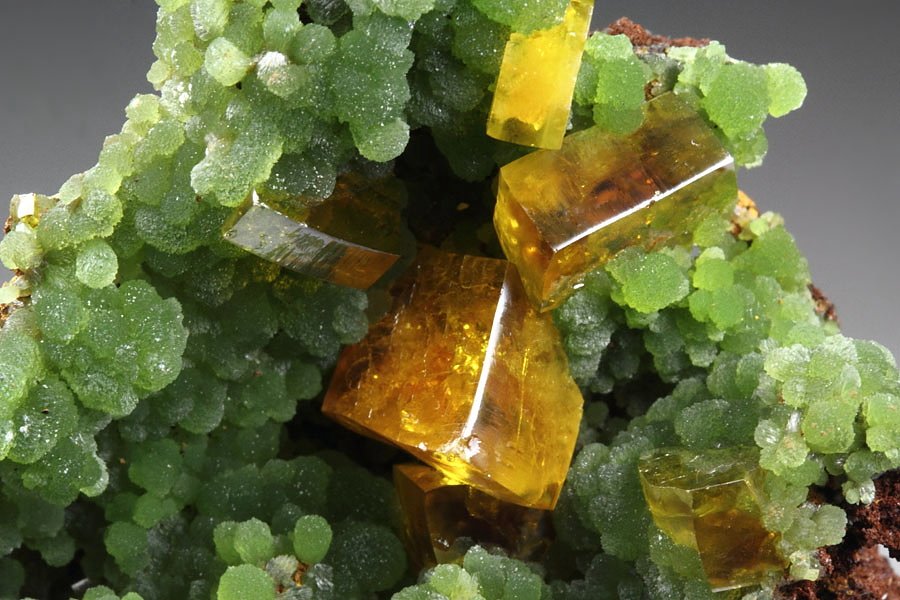 gemmy WULFENITE, MIMETITE