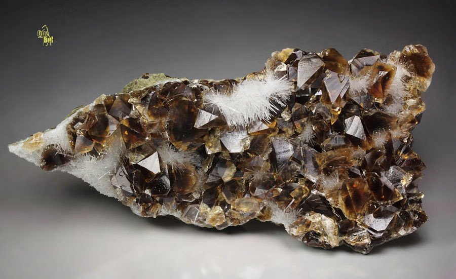 CALCITE, NATROLITE