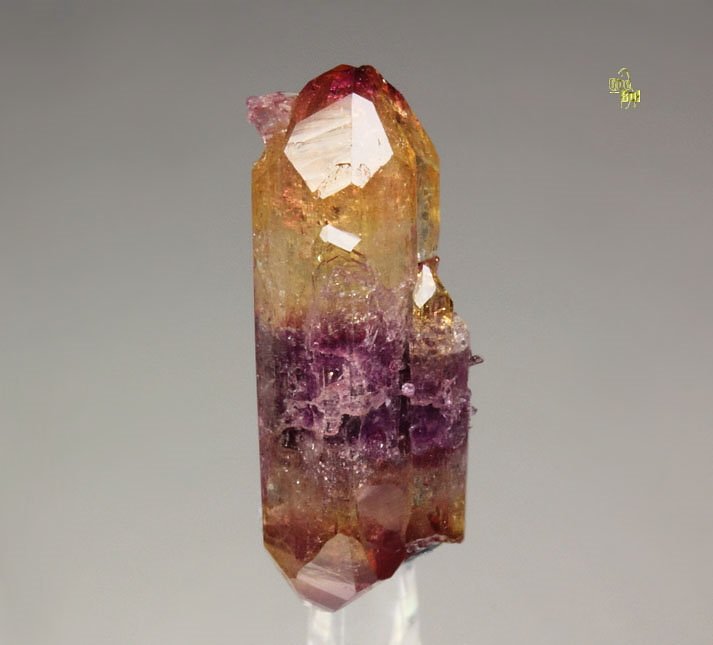 gem bi-terminated VESUVIANITE multicolor