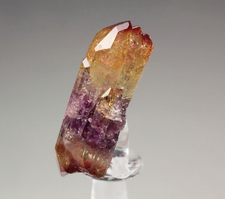 gem bi-terminated VESUVIANITE multicolor