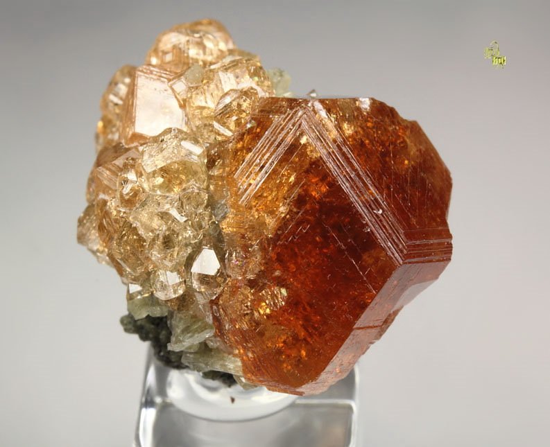 gem GARNET var. GROSSULAR, DIOPSIDE, CLINOCHLORE