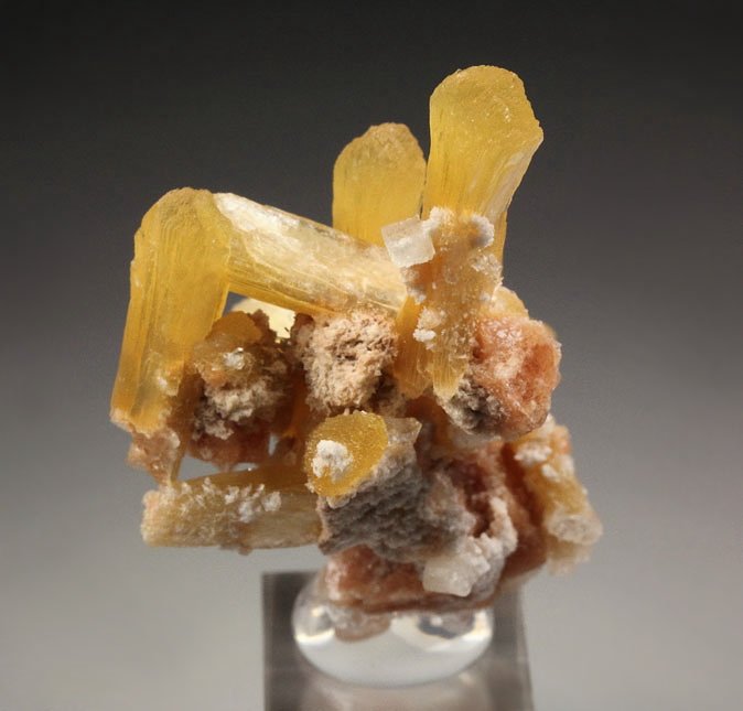 STILBITE, CHABAZITE, HEULANDITE